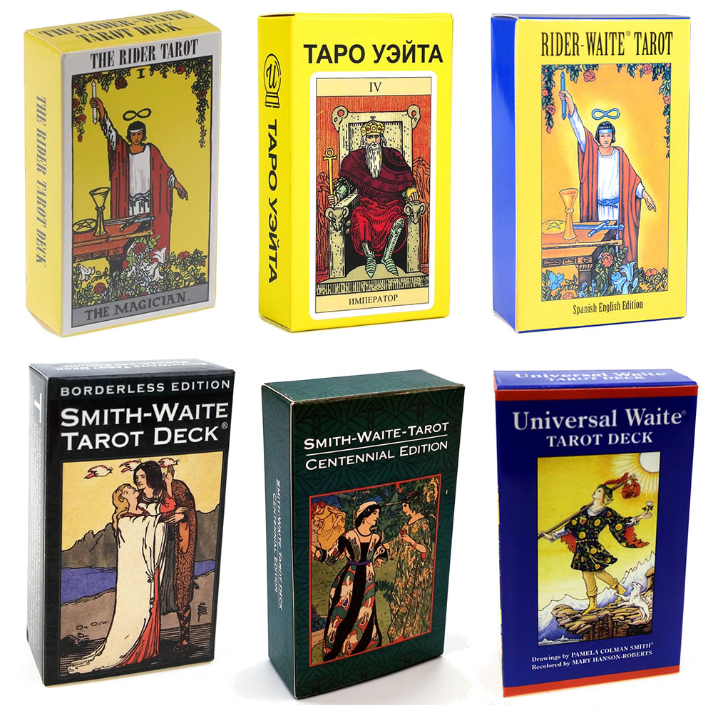Tarot Deck With Guidebook - Rider Waite Tarotkarten-Set für Persönliche Verwendung