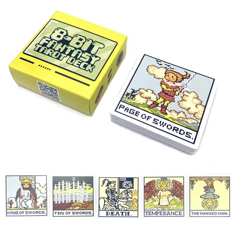 8-Bit Fantasy Tarot Deck Karte – Tarot Deck With Guidebook Bewertung und Preis