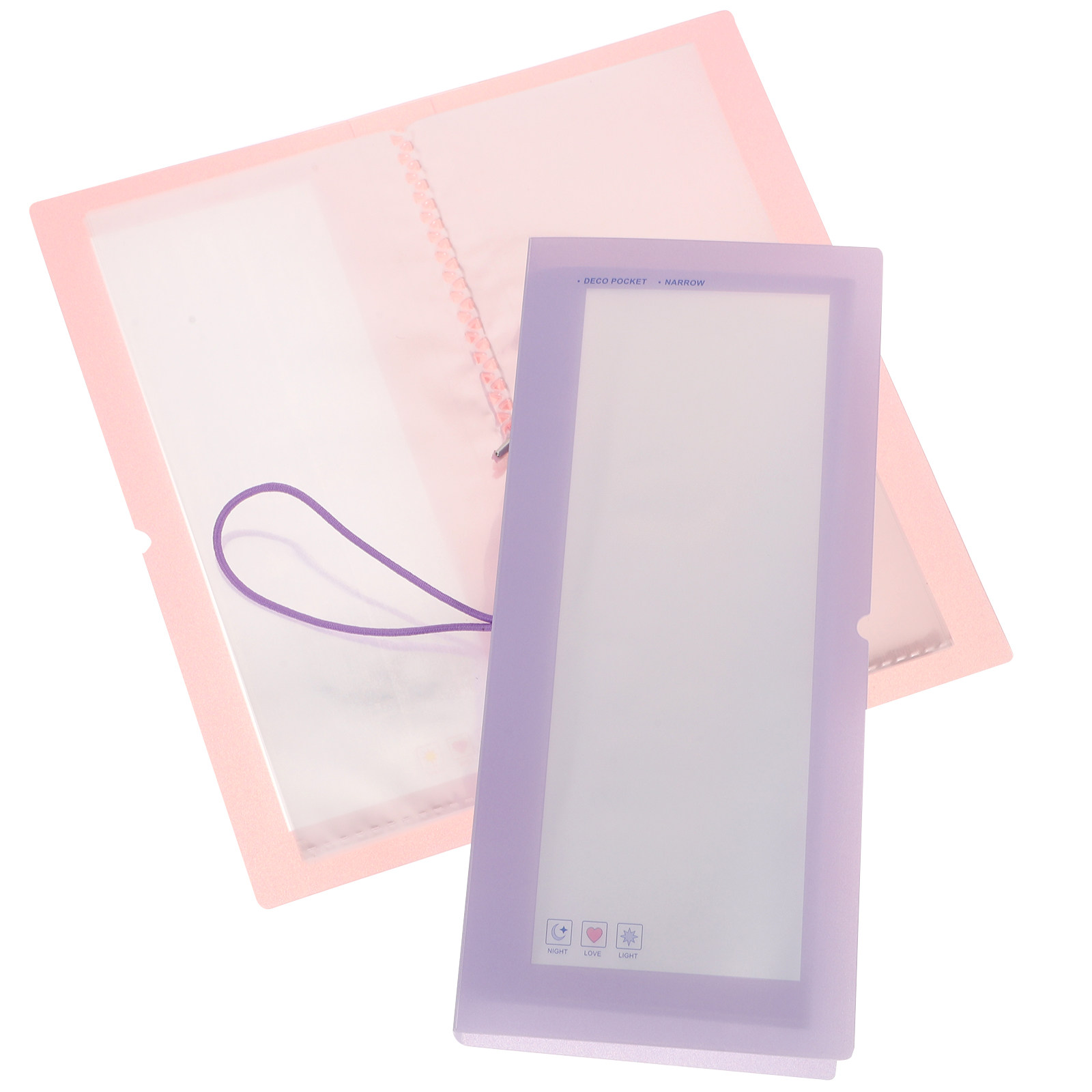 2 Stück Transparentes Aufbewah – Stationery Books Bewertung und Preis