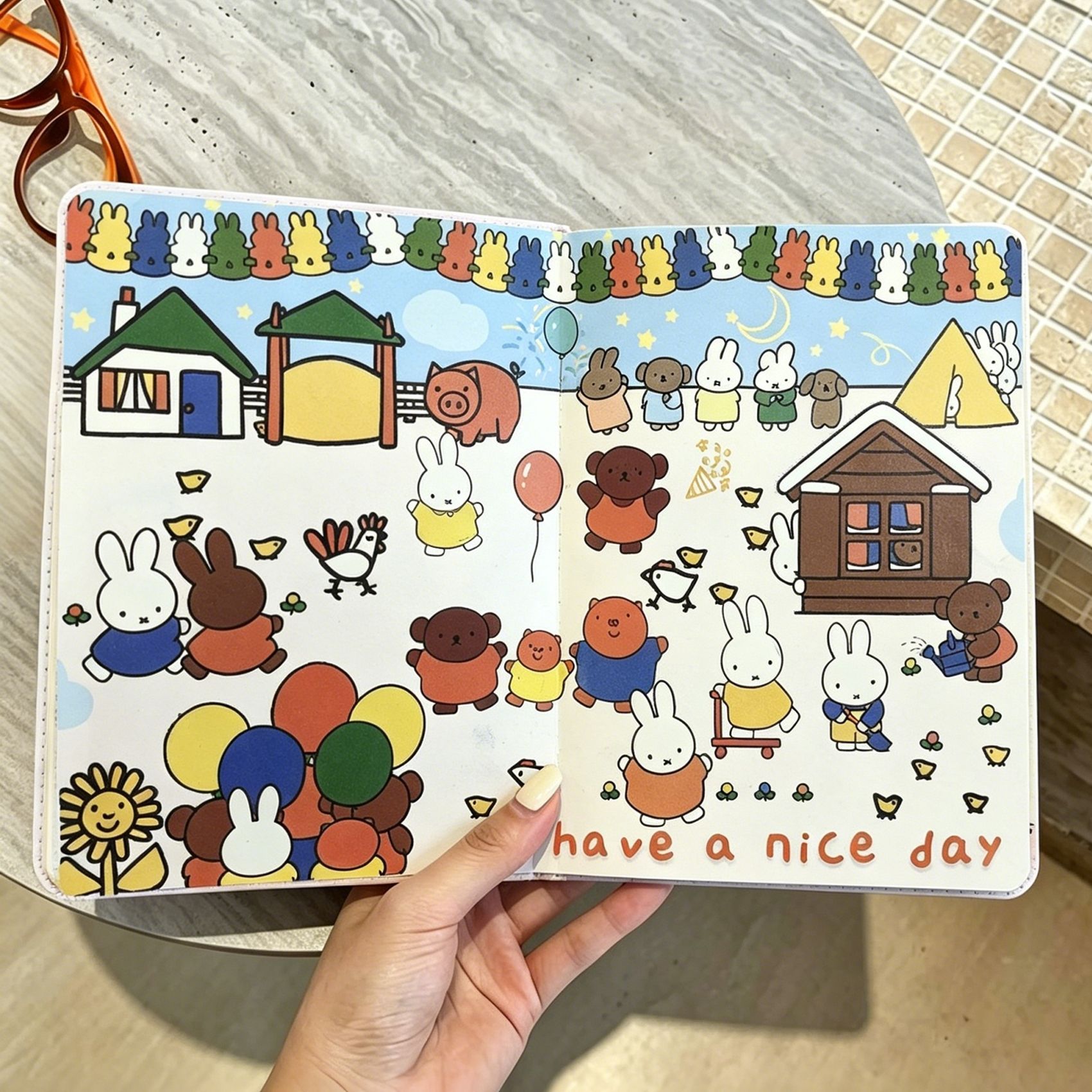 Niedliches Kawaii Miffy B6 Car – Stationery Books Bewertung und Preis