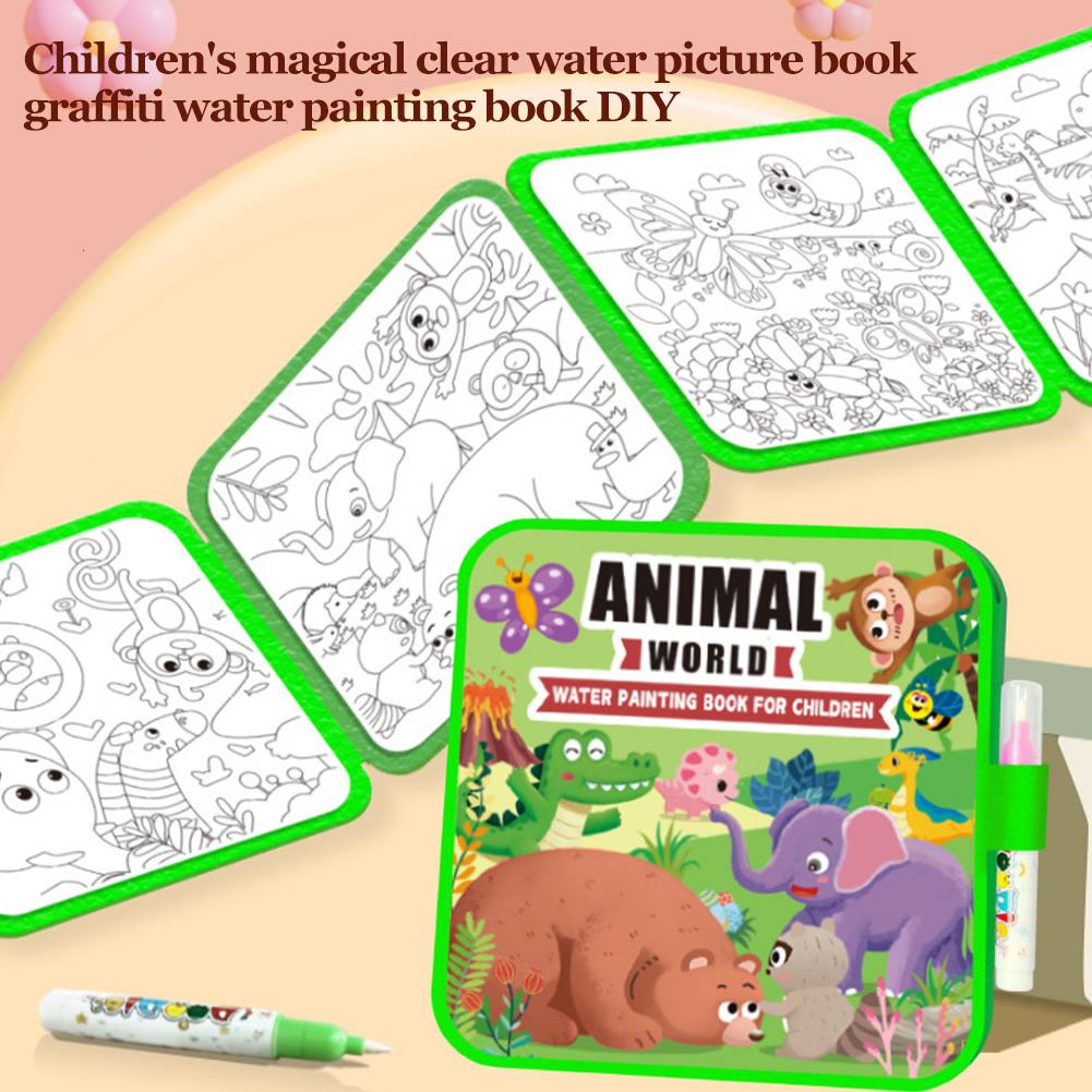 Magisches Wasser-Zeichenbuch,  – Reusable Water Magic Coloring Book Bewertung und Preis