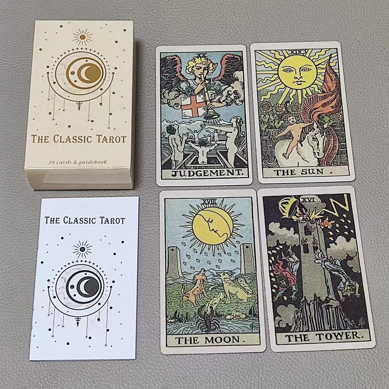 10.3*6cm die klassischen Tarot – Tarot Deck With Guidebook Bewertung und Preis