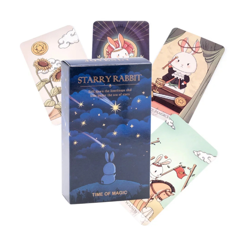 Kreative Starry Rabbit Tarotka – Tarot Deck With Guidebook Bewertung und Preis