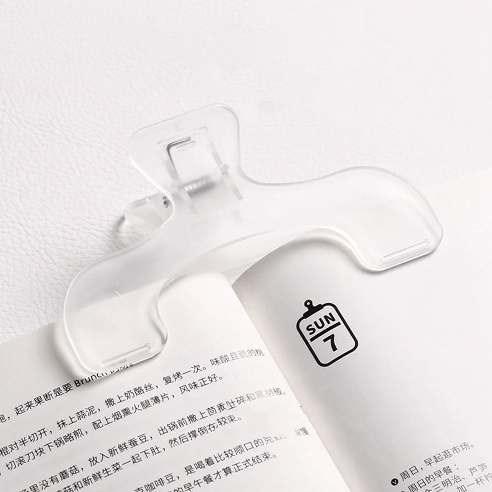 1 Stück transparente Buchklamm – Stationery Books Bewertung und Preis