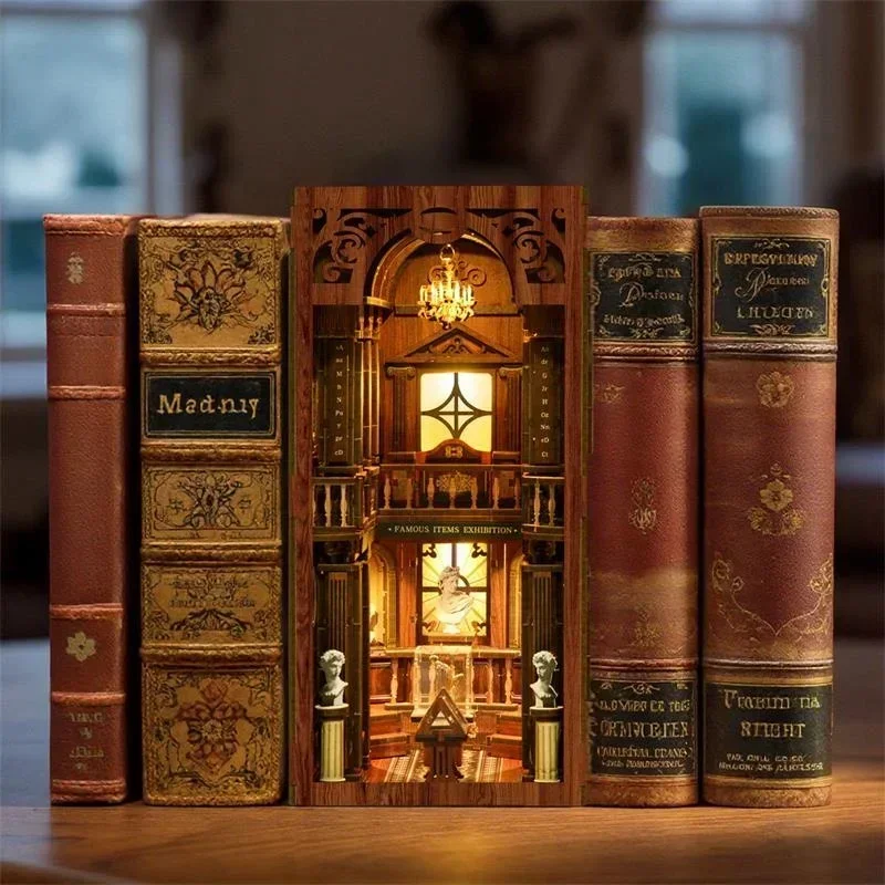 Philosophische Bibliothek Casa – Diy Wooden Book Nook Kit Shelf Insert Bewertung und Preis
