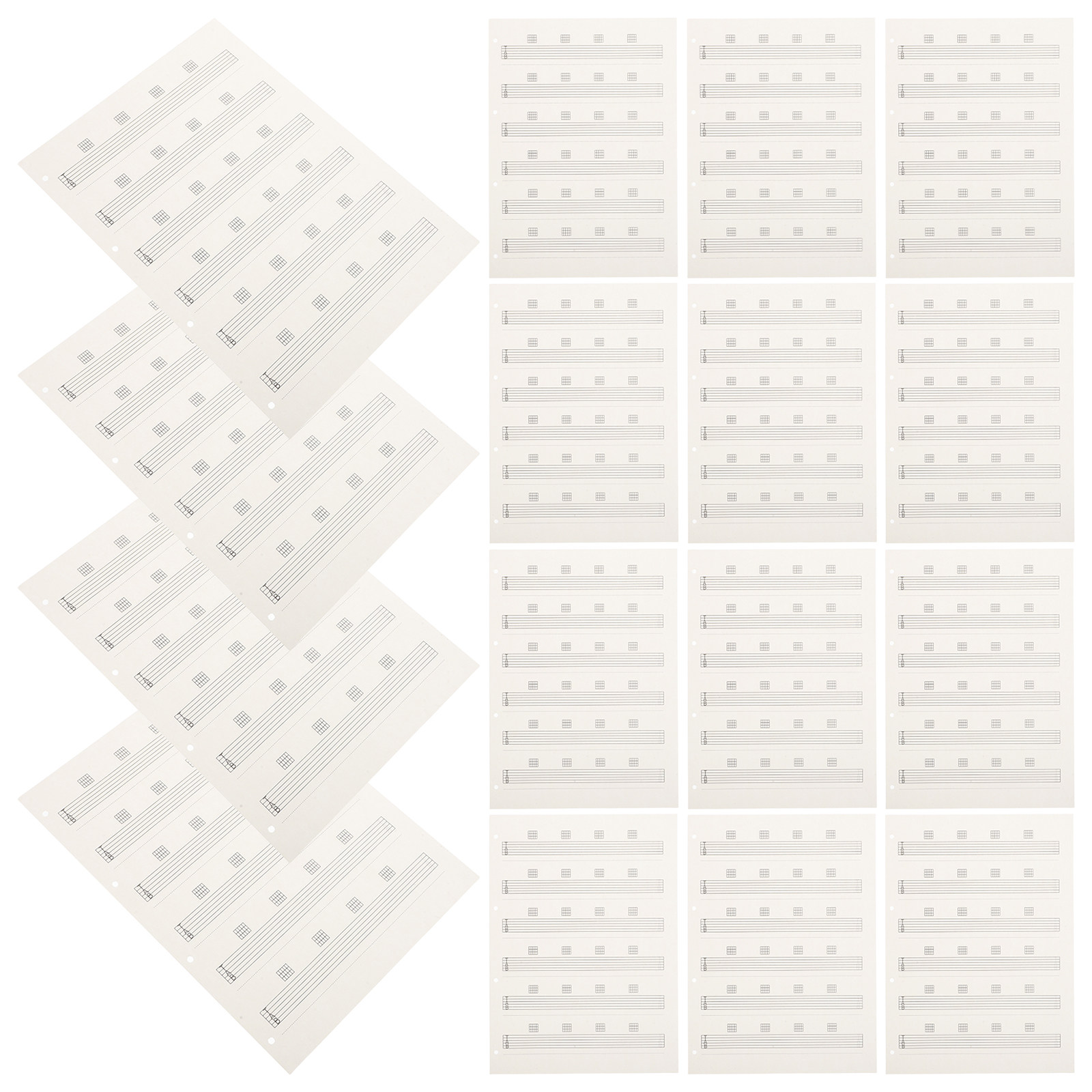 85 Stück tragbare, leere Noten – Blank Sheet Music Notebook Bewertung und Preis